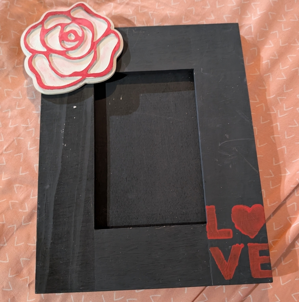 Hand Painted Wood Frame
